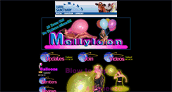Desktop Screenshot of mellyloon.com