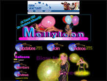 Tablet Screenshot of mellyloon.com